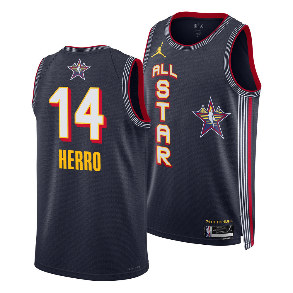 Tyler Herro Jordan Brand Unisex Navy 2025 NBA All-Star Game Swingman Player Jersey