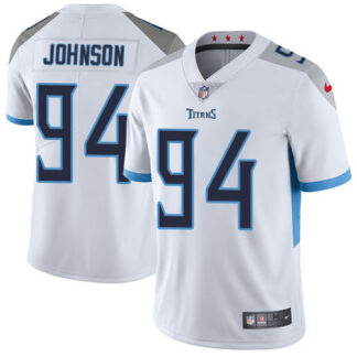 Nike Tennessee Titans #94 Austin Johnson White Men’s Stitched NFL Vapor Untouchable Limited Jersey