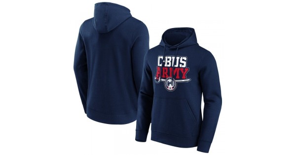 Columbus Blue Jackets Fanatics Branded Hometown Graphic Hoodie - Navy - Image 2