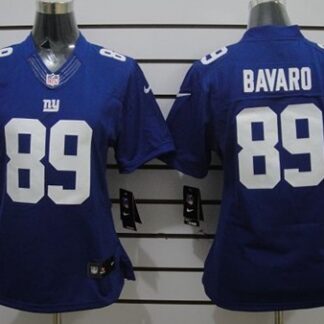 Women's Nike Limited New York Giants #89 Mark Bavaro Blue Jerseys
