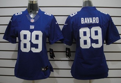 Women's Nike Limited New York Giants #89 Mark Bavaro Blue Jerseys