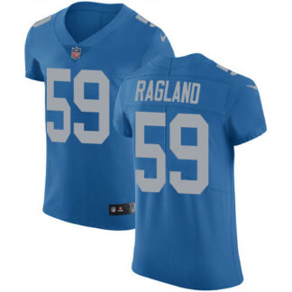 Nike Detroit Lions #59 Reggie Ragland Blue Throwback Men’s Stitched NFL Vapor Untouchable Elite Jersey