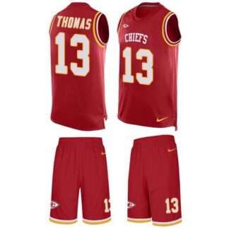 Nike Kansas City Chiefs #13 De’Anthony Thomas Red Team Color Men’s Stitched NFL Limited Tank Top Suit Jersey