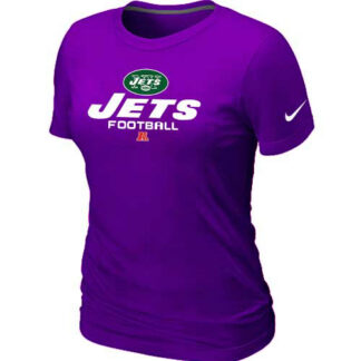 New York Jets Purple Women's Critical Victory T-Shirt