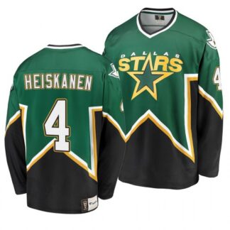Dallas Stars #4 Miro Heiskanen Kelly Green Men’s Heritage Premier Breakaway Player NHL Jersey