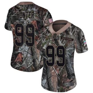 Nike Minnesota Vikings #99 Danielle Hunter Camo Women’s Stitched NFL Limited Rush Realtree Jersey