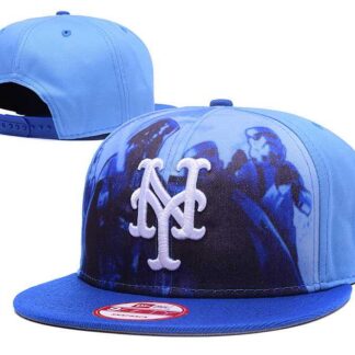 Mets Fresh Logo Blue Game Adjustable Hat GS