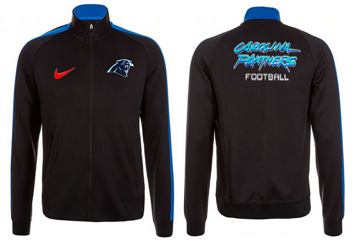 NFL Carolina Panthers Team Logo 2015 Men Football Jacket (24)