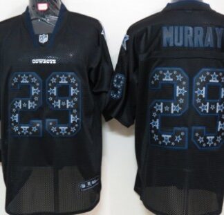 Nike Dallas Cowboys #29 DeMarco Murray Lights Out Black Ornamented Elite Jersey