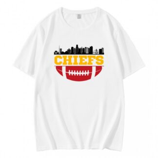 NFL Chiefs Football Skyline T-Shirt
