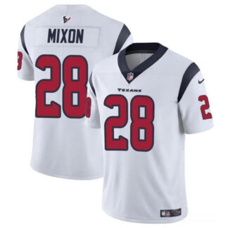 Men's Houston Texans #28 Joe Mixon White Vapor Untouchable Football Stitched Jersey