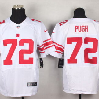 Nike New York Giants #72 Kendrick Adams White Elite Jersey