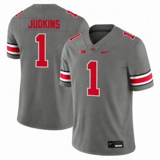 Quinshon Judkins Ohio State Buckeyes Nike Alternate Game Jersey - Steel
