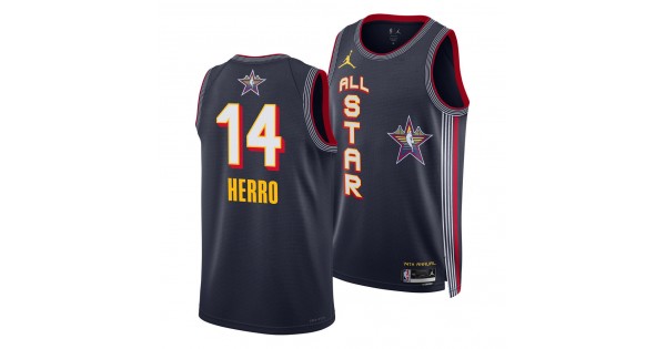 Tyler Herro Jordan Brand Unisex Navy 2025 NBA All-Star Game Swingman Player Jersey - Image 2