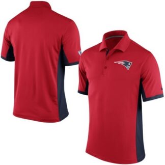 New England Patriots Team Logo Red Polo Shirt