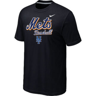 New York Mets 2014 Home Practice T-Shirt - Black