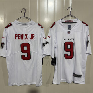 Men's Atlanta Falcons #9 Michael Penix Jr. White 2026 New Vapor Untouchable Limited Football Stitched Jersey