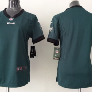 Nike Philadelphia Eagles Blank Dark Green Game Womens Jersey