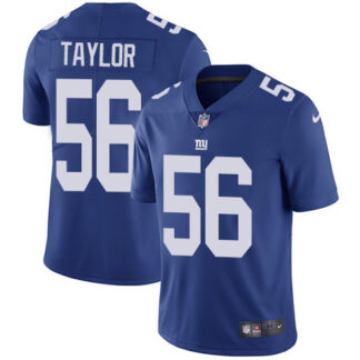 Nike New York Giants #56 Lawrence Taylor Royal Blue Team Color Youth Stitched NFL Vapor Untouchable Limited Jersey