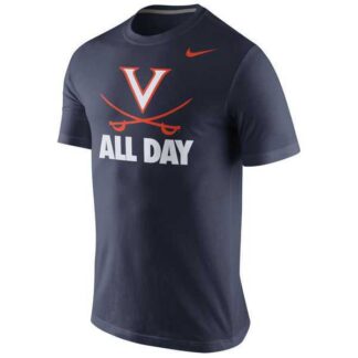 Virginia Cavaliers Nike Team WEM T-Shirt - Navy Blue
