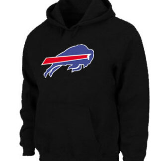 Buffalo Bills Logo Pullover Hoodie Black