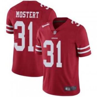 Nike 49ers 31 Raheem Mostert Red Vapor Untouchable Limited Jersey Dzhi