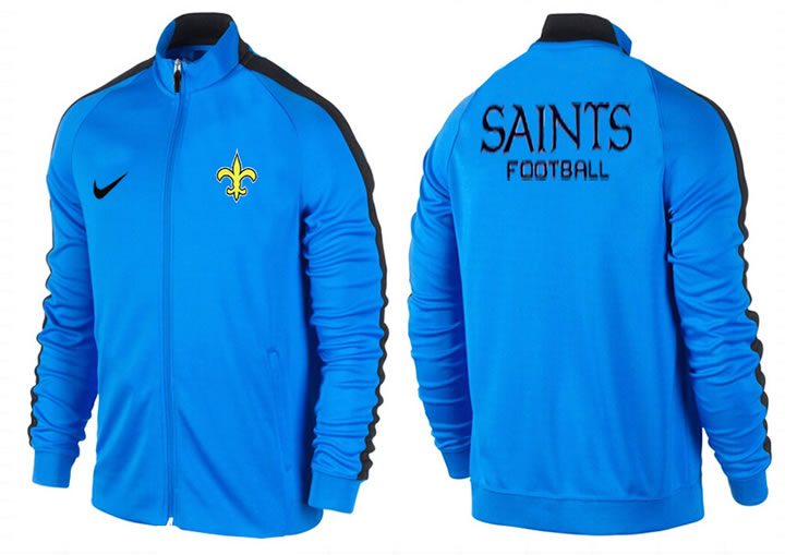 NFL New Orleans Saints Team Logo 2015 Men Football Jacket (8)
