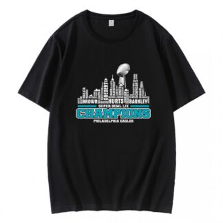 Super Bowl LIX Champions Philadelphia City Football T-Shirt