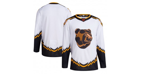 Boston Bruins White Reverse Retro Premium Jersey - Image 2