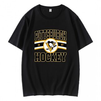 Vintage Pittsburgh Penguins Hockey Logo 1967 1991 T-Shirt