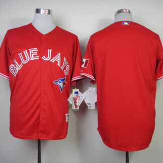 Toronto Blue Jays Blank Canada Day Red Jerseys