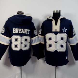 Dallas Cowboys #88 Dez Bryant Dark Blue 2015 New Stitched Hoodie